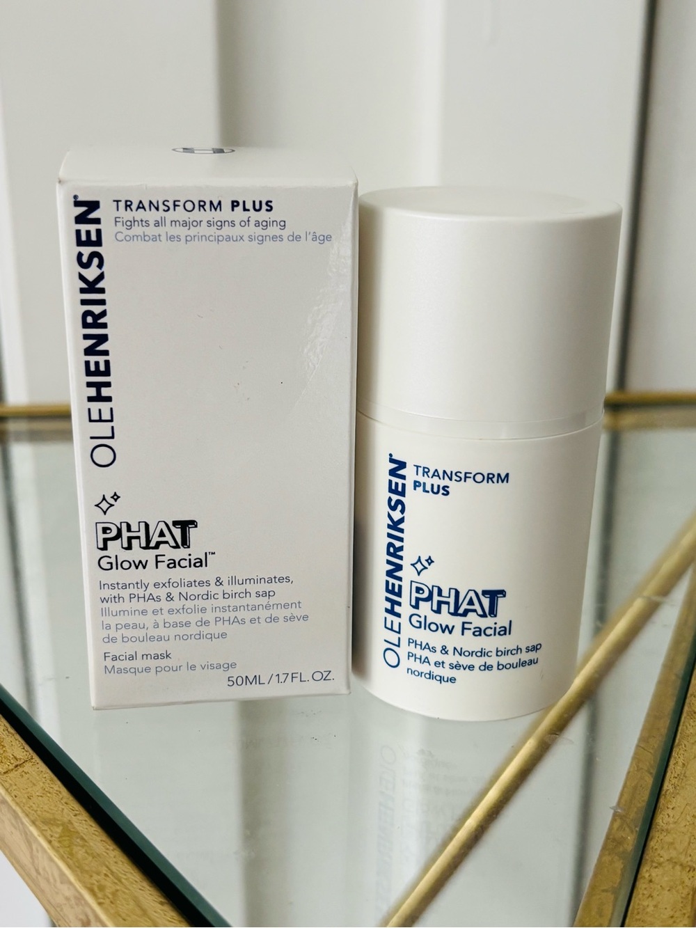 NIB OLE Henriksen  PHAT Glow Facial Transform Plus Mask 1.7 oz/ 50 mL